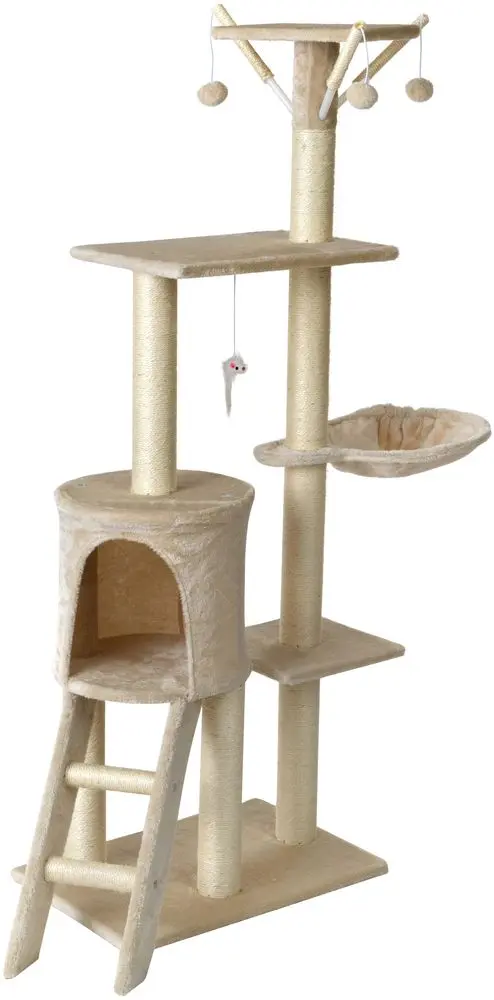 Ansamblu de joaca pentru pisici FunFit 1610 (Beige)