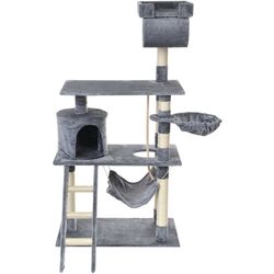 Игровой комплекс для кошек Funfit 1950 (Gray) Thumb