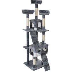 Ansamblu de joaca pentru pisici FunFit 1952 (Gray)