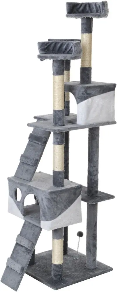 Игровой комплекс для кошек Funfit 1952 (Gray)