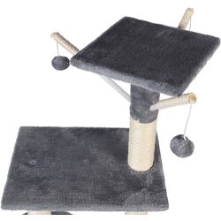 Ansamblu de joaca pentru pisici FunFit Home&Office 1808 (Beige/Dark Grey) Thumb