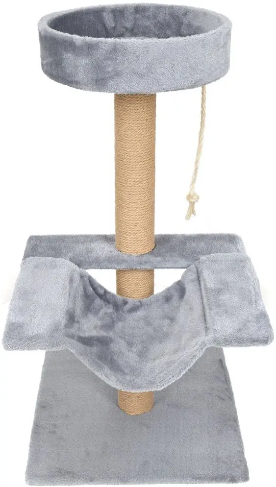 Ansamblu de joaca pentru pisici FunFit Home&Office 3814 (Beige/Grey) - 2