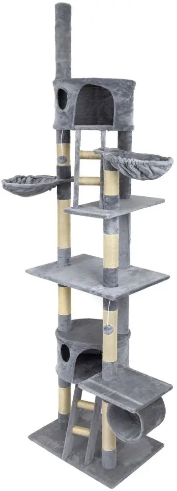 Игровой комплекс для кошек Funfit Home&Office XXXL 3811 (Grey/Beige) - 12