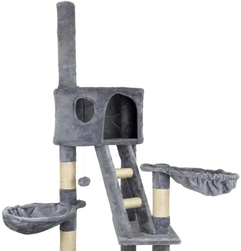 Игровой комплекс для кошек Funfit Home&Office XXXL 3811 (Grey/Beige) - 10