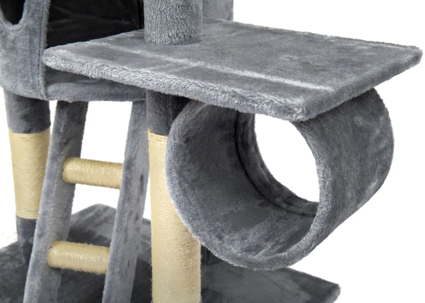 Игровой комплекс для кошек Funfit Home&Office XXXL 3811 (Grey/Beige) - 5