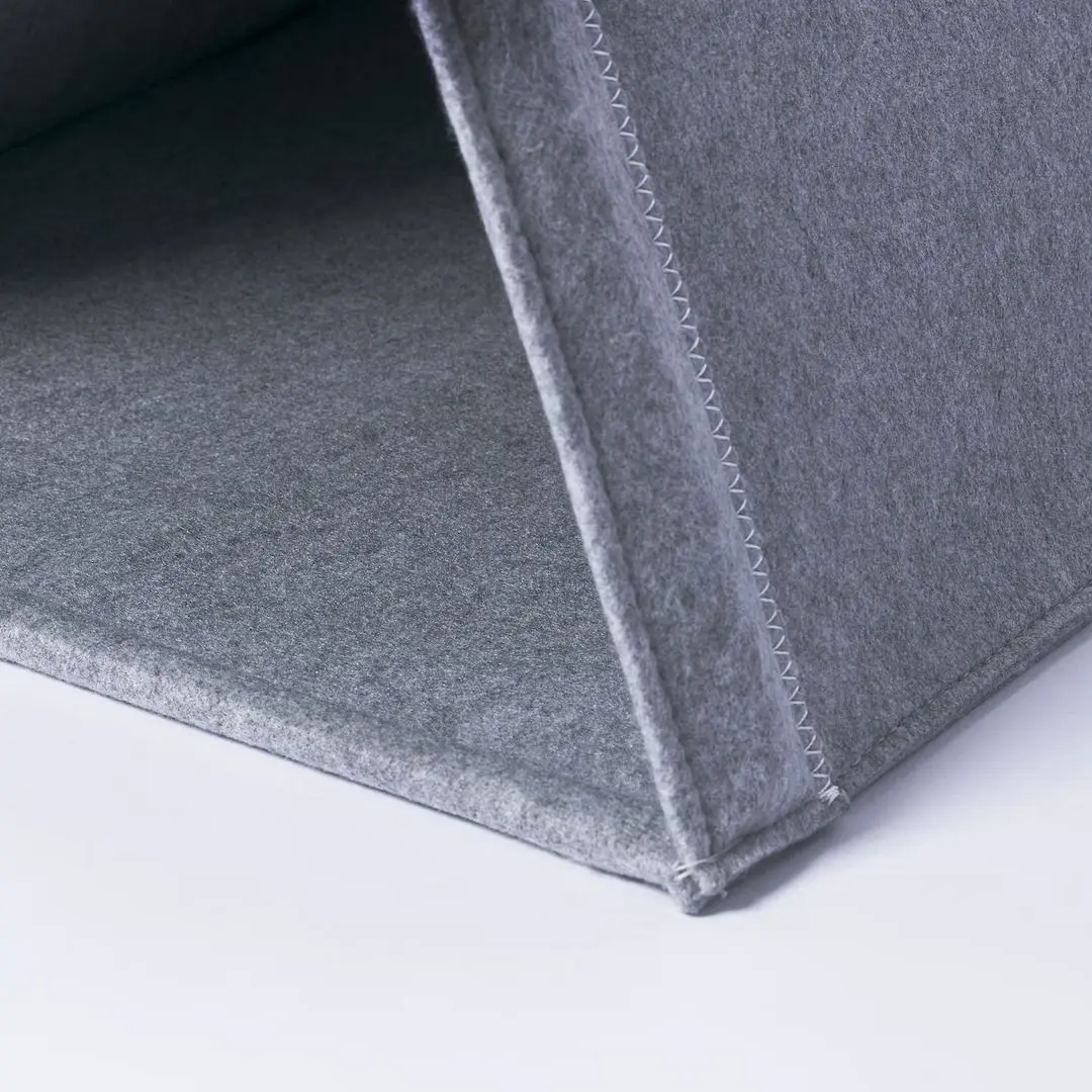 Домик для кошек Ikea Utsadd фетр (Серый)