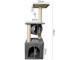 Ansamblu de joaca pentru pisici Malatec Cat Tree Tower 9480 (Gray)