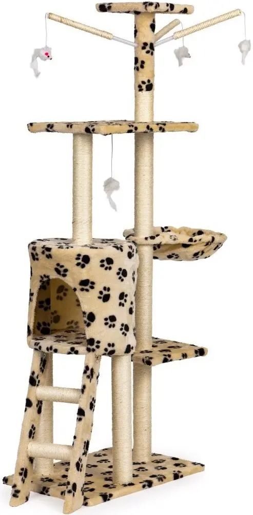Ansamblu de joaca pentru pisici Modern Home Drapak01 Leo (Beige) - 2