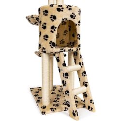 Ansamblu de joaca pentru pisici Modern Home Drapak01 Leo (Beige) Thumb