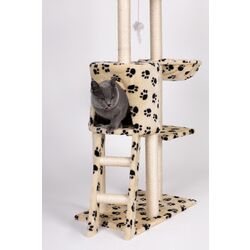 Ansamblu de joaca pentru pisici Modern Home Drapak01 Leo (Beige) Thumb