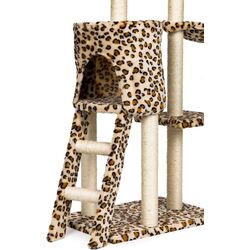 Ansamblu de joaca pentru pisici Modern Home Drapak01 Leo Standar (Beige) Thumb