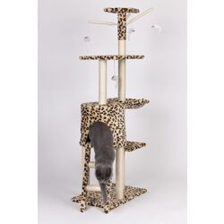 Ansamblu de joaca pentru pisici Modern Home Drapak01 Leo Standar (Beige) Thumb