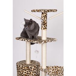 Ansamblu de joaca pentru pisici Modern Home Drapak01 Leo Standar (Beige) Thumb