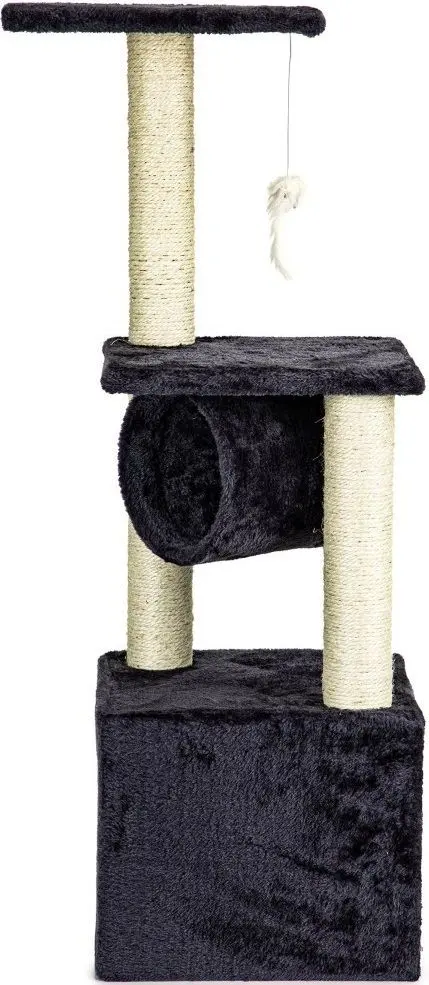 Ansamblu de joaca pentru pisici Modern Home Drapak02 (Black/Beige) - 3
