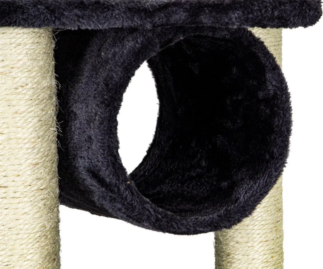 Ansamblu de joaca pentru pisici Modern Home Drapak02 (Black/Beige) - 5