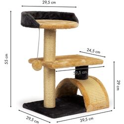 Ansamblu de joaca pentru pisici Modern Home KF81002 (Brown) Thumb