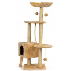Ansamblu de joaca pentru pisici Modern Home KF81005 (Beige) Thumb