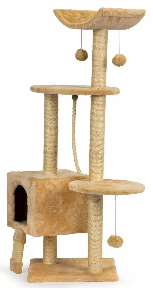 Ansamblu de joaca pentru pisici Modern Home KF81005 (Beige) - 2