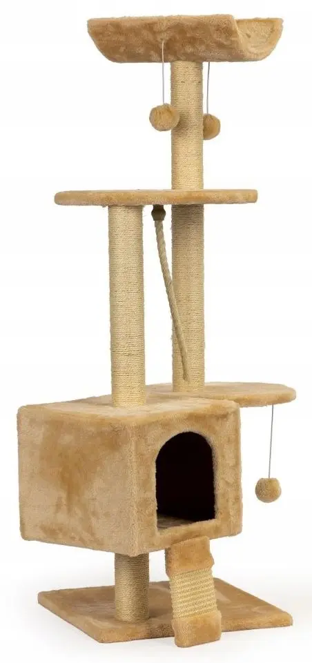 Ansamblu de joaca pentru pisici Modern Home KF81005 (Beige) - 3