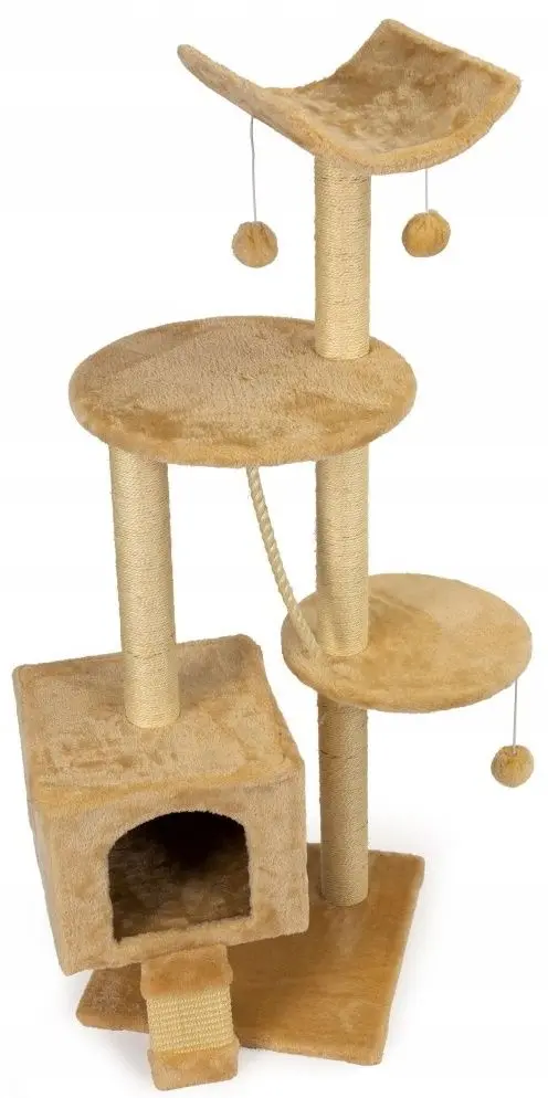 Ansamblu de joaca pentru pisici Modern Home KF81005 (Beige) - 4
