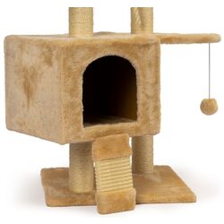 Ansamblu de joaca pentru pisici Modern Home KF81005 (Beige) Thumb