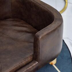 Canapea-pat pentru caini PawHut D04-158 74x48.5x31 (Dark Brown) Thumb