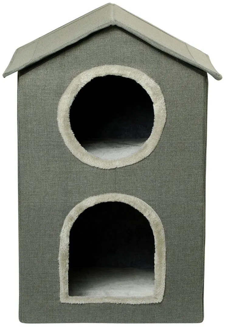 Домик для кошек PawHut D30-631V00GY (Grey)