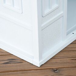 Casuta pentru caini PawHut D02-125V00BU (White/Blue) Thumb