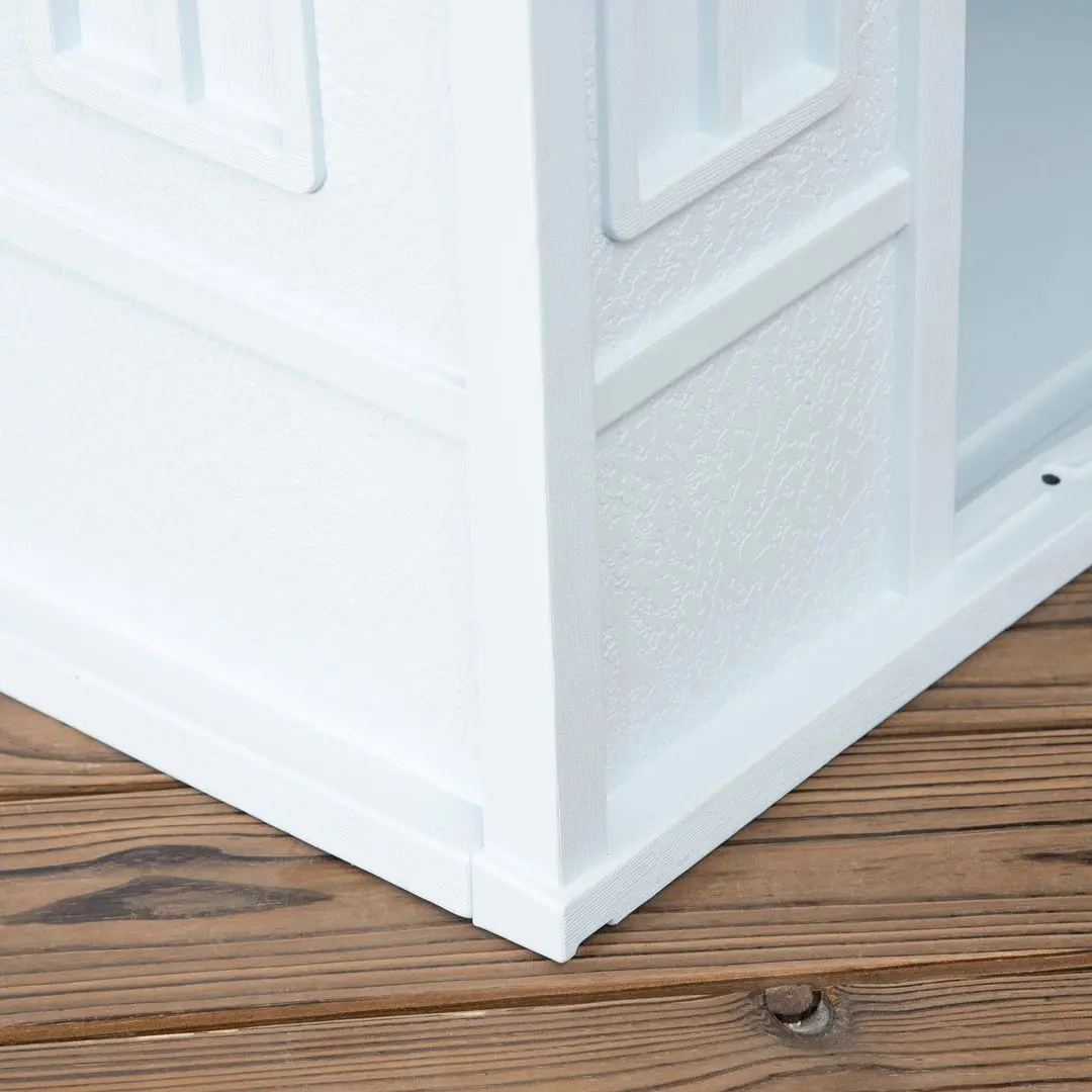 Casuta pentru caini PawHut D02-125V00BU (White/Blue)