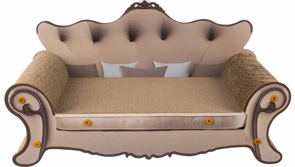 Canapea-pat pentru pisici Purlov 24285 (Brown)