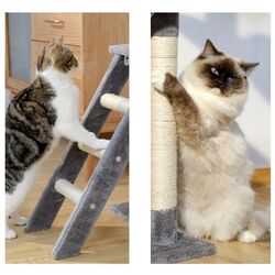 Игровой комплекс для кошек Purlov 21713 (Grey) Thumb