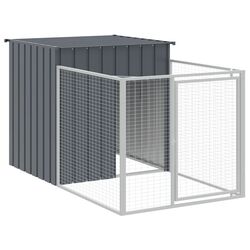 Cusca cu tarc pentru animale de companie VidaXL 172357 (Anthracite)