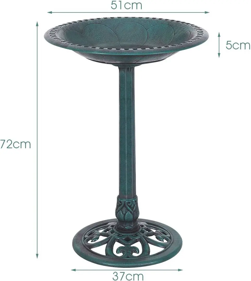 Кормушка для птиц Costway PS6502 (Antique Green)