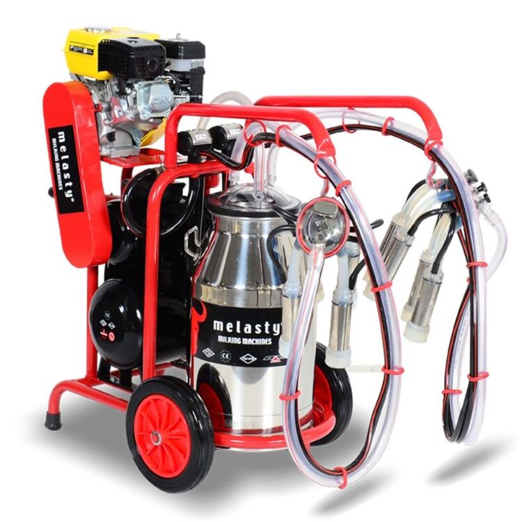 Aparat de muls pe benzina Melasty TK 2-PS G.E (pentru vaci)