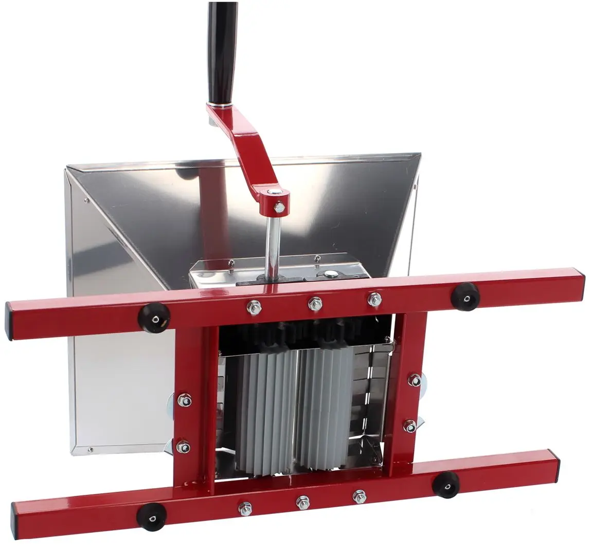 Zdrobitor de struguri manual Cook Line NIK4560 (Inox/Red) - 2