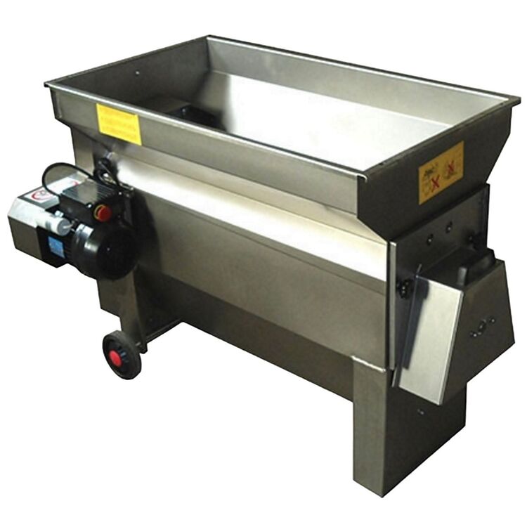 Zdrobitor de struguri electric Enoitalia Arno 15 (Inox)