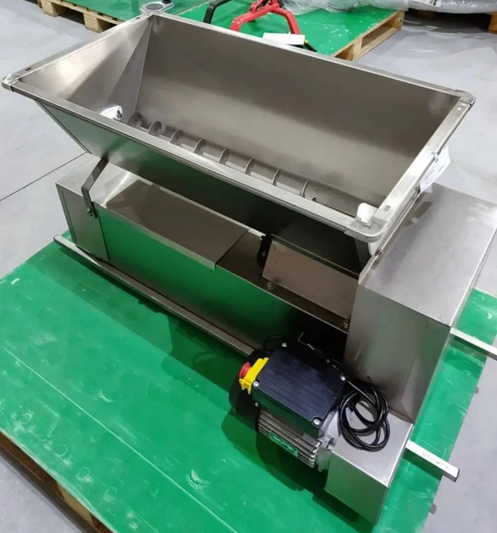 Zdrobitor de struguri electric Enoitalia Eno 15 M (Inox)