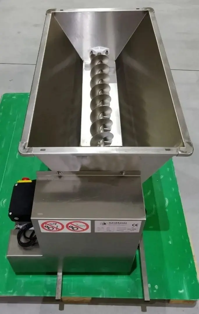 Zdrobitor de struguri electric Enoitalia Eno 15 M (Inox)