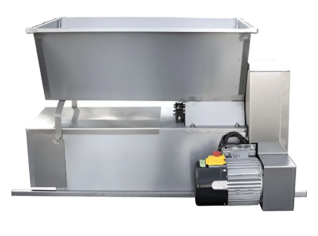 Zdrobitor de struguri electric Enoitalia Eno 15 M Total (Inox)