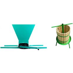 Set zdrobitor de struguri + teasc Micul Fermier GF-0898-1710