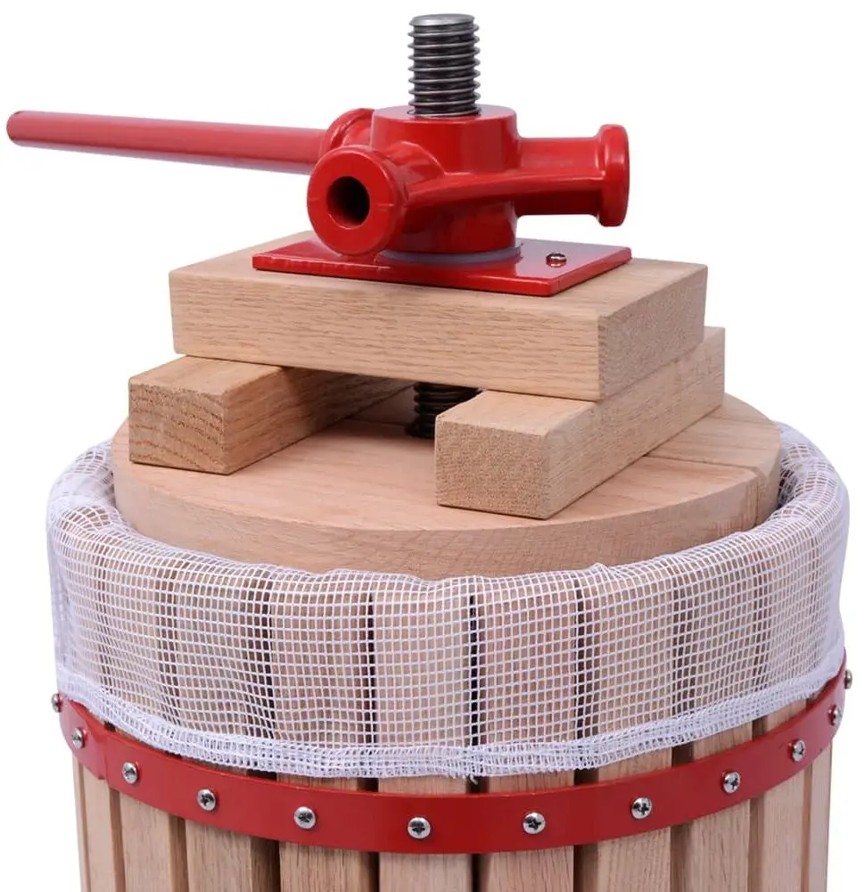 Set zdrobitor de fructe + teasc VidaXL 277150