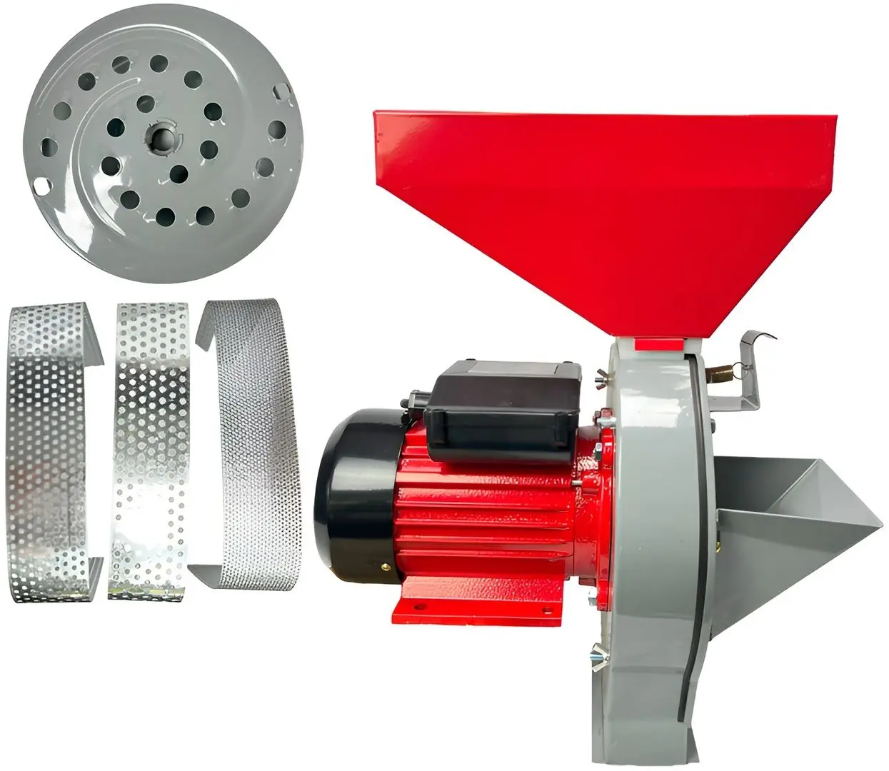 Moara electrica pentru cereale Demetra DMZ-39 (Red/Grey)