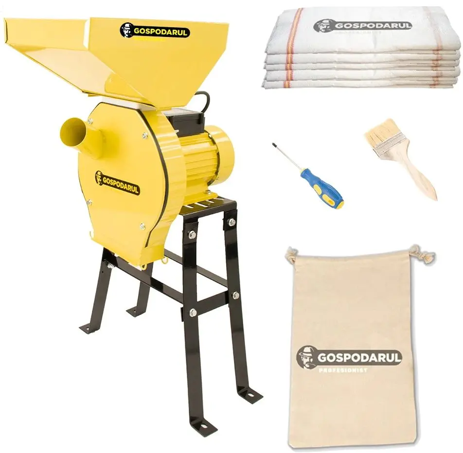 Moara electrica pentru cereale Gospodarul Profesionist MCR1S