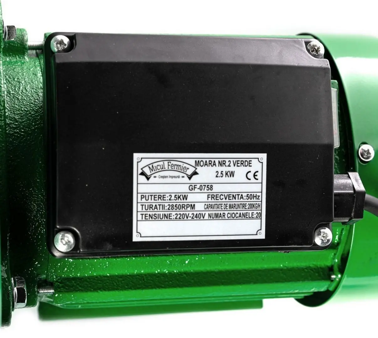 Moara electrica Micul Fermier GF-0758 (Green) - 7