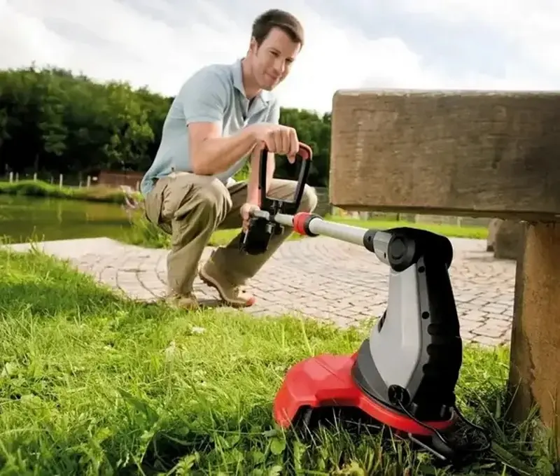 Masina de tuns iarba cu acumulator + trimmer Al-ko 34.8Li Easy Flex + GT 2025 2х2.5Ah