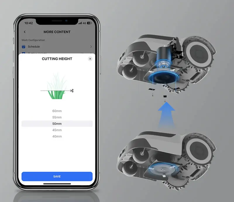Робот-газонокосилка Anthbot Pion 1000 (Grey/Black)