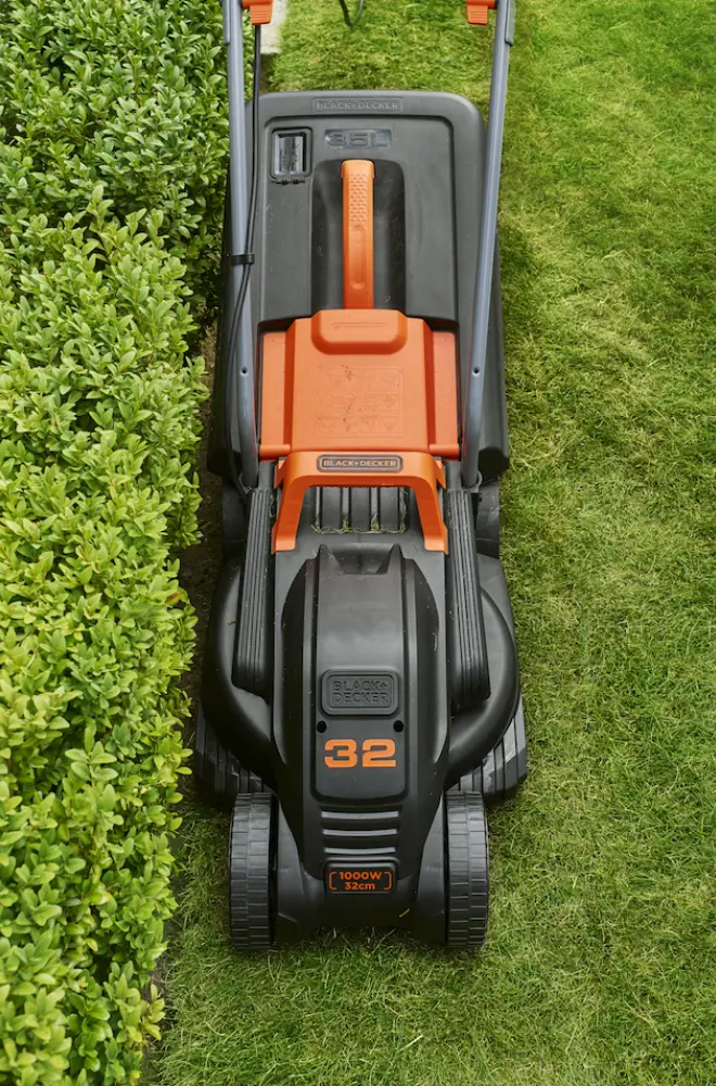Masina de tuns iarba electrica Black&Decker BEMW351 (Orange/Black)