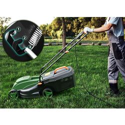 Masina electrica de tuns iarba Costway ET10032DE-GN (Green/Black) Thumb