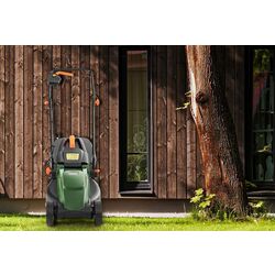 Masina electrica de tuns iarba Costway ET10032DE-GN (Green/Black) Thumb