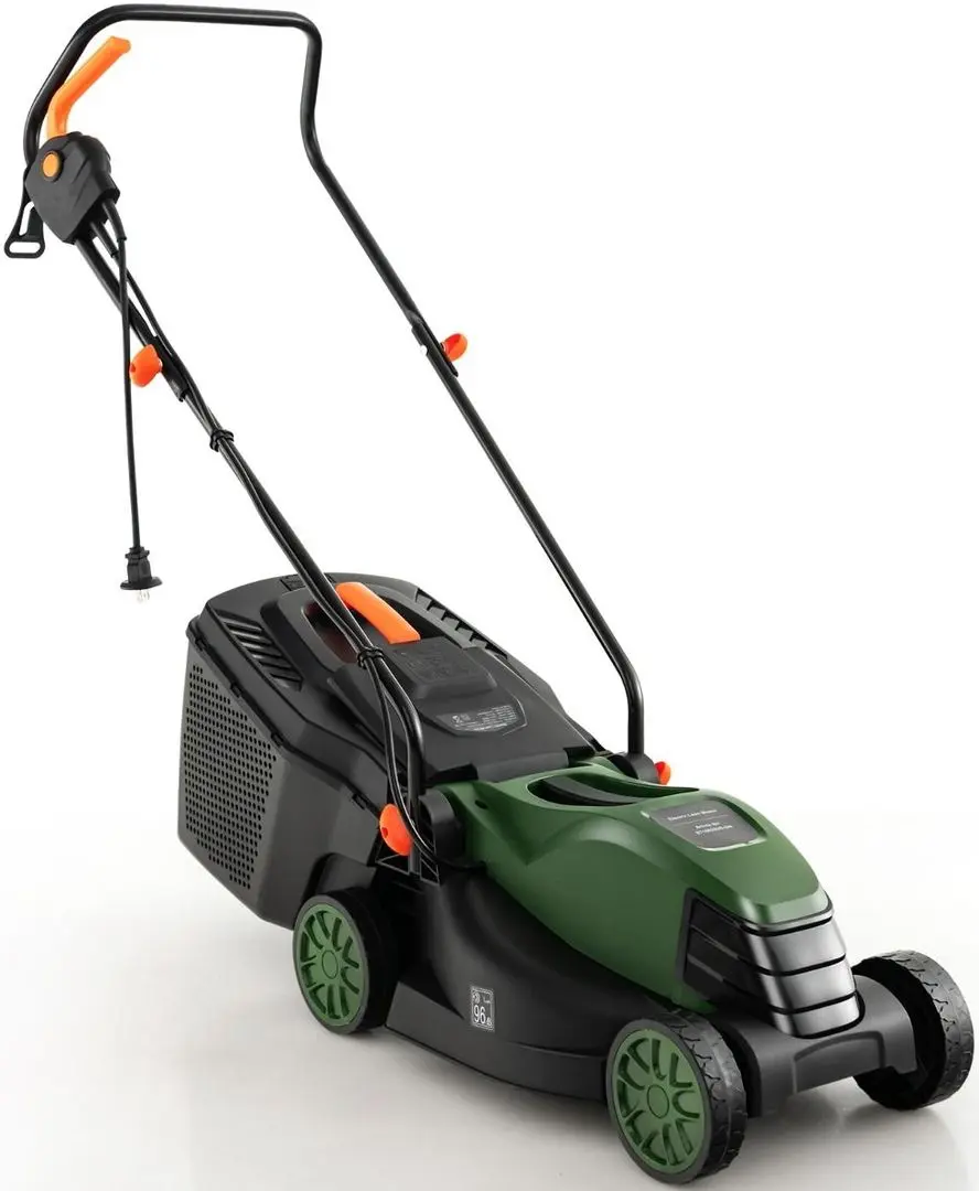 Masina electrica de tuns iarba Costway ET10033DE-GN (Green/Black)